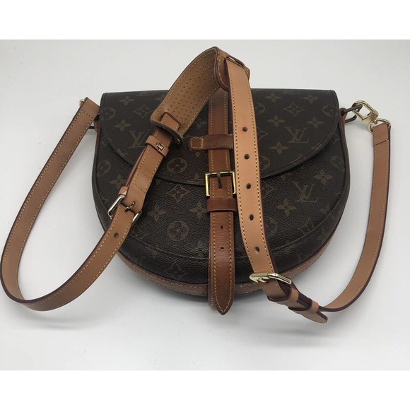 LOUIS VUITTON Monogram Shanti GM M40647 Cross Body Bag Vintage Purse Designer - Picture 5 of 17